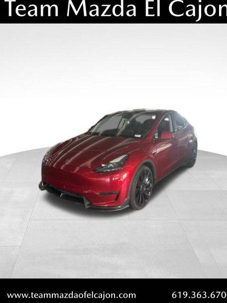TESLA MODEL Y 2024 7SAYGDEF7RF050771 image